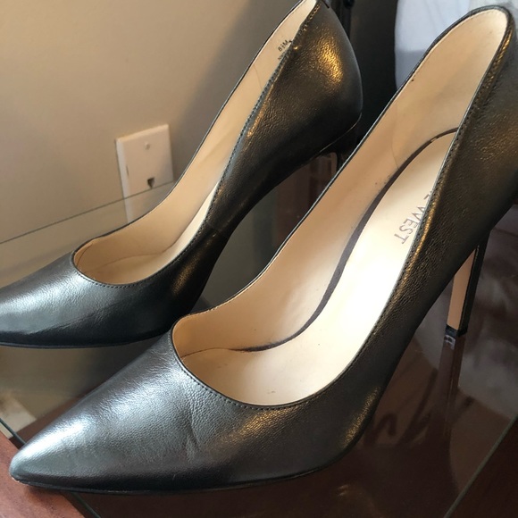 Nine West Shoes - Dark metallic Nine West Tatiana- Size 8.5